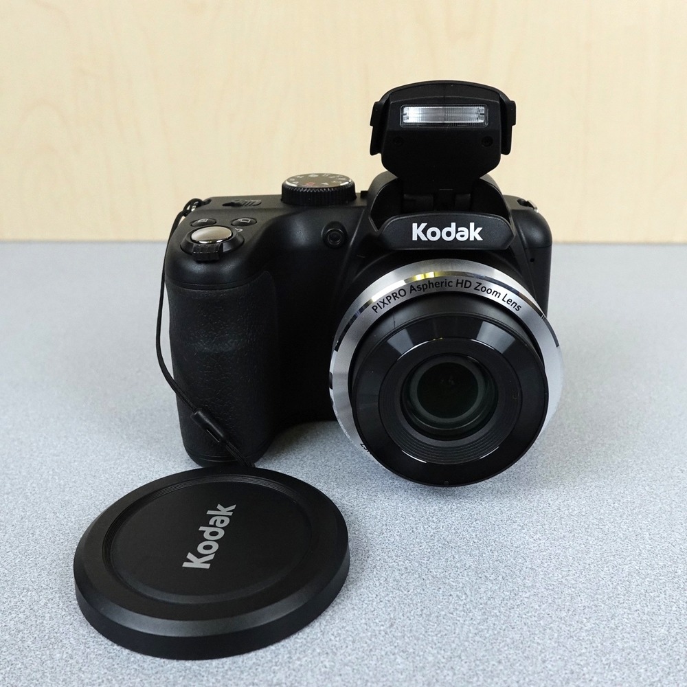 Kodak Black and Silver Digital Camera with Flash